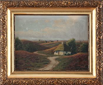 AAGE JESSEN, olja på duk, signerad.