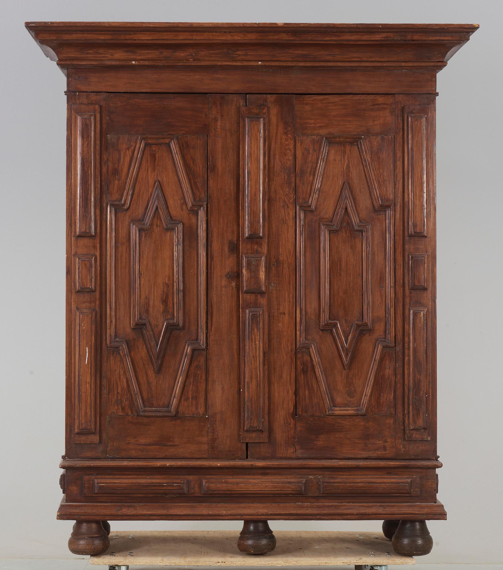 SKÅP, barock, 1700-tal.