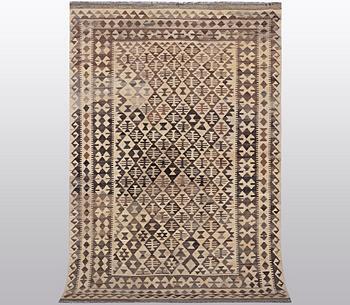 A rug, kilim, ca 246 x 154 cm.