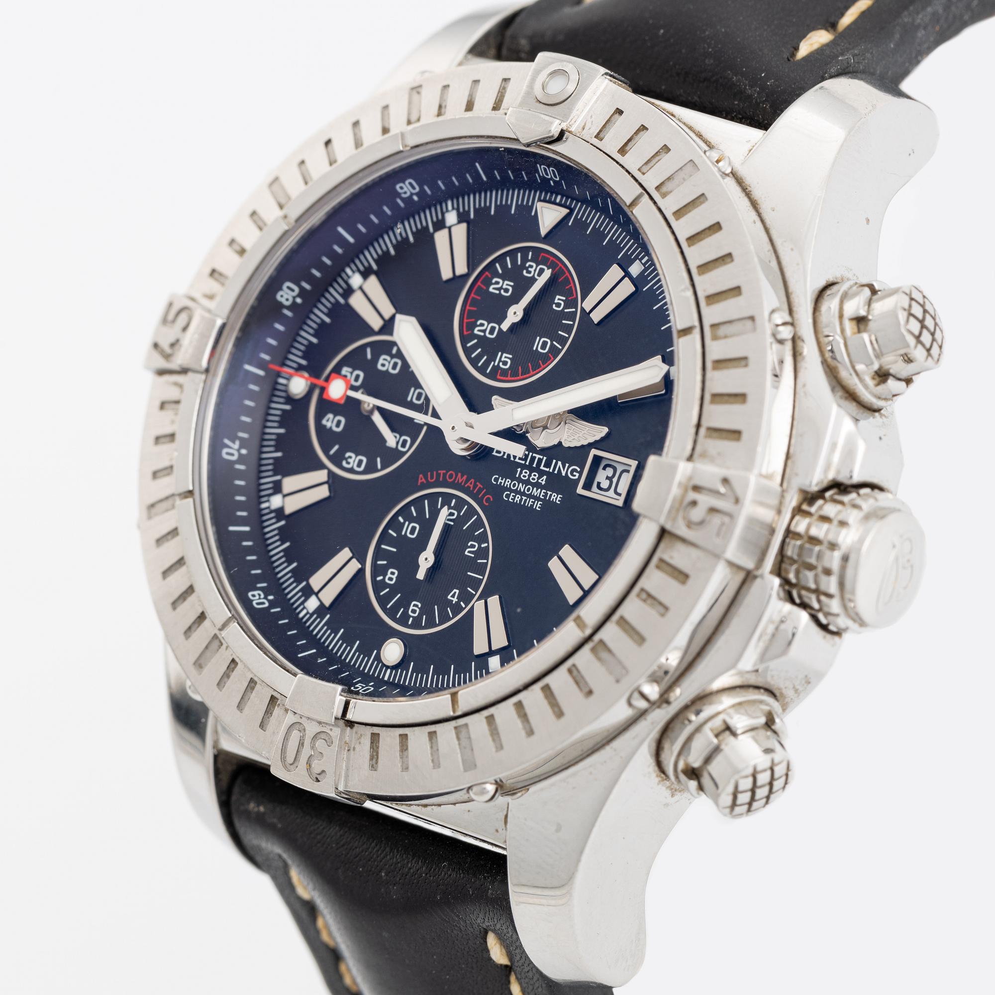 Breitling, Super Avenger, kronograf, armbandsur, 48,4 mm.