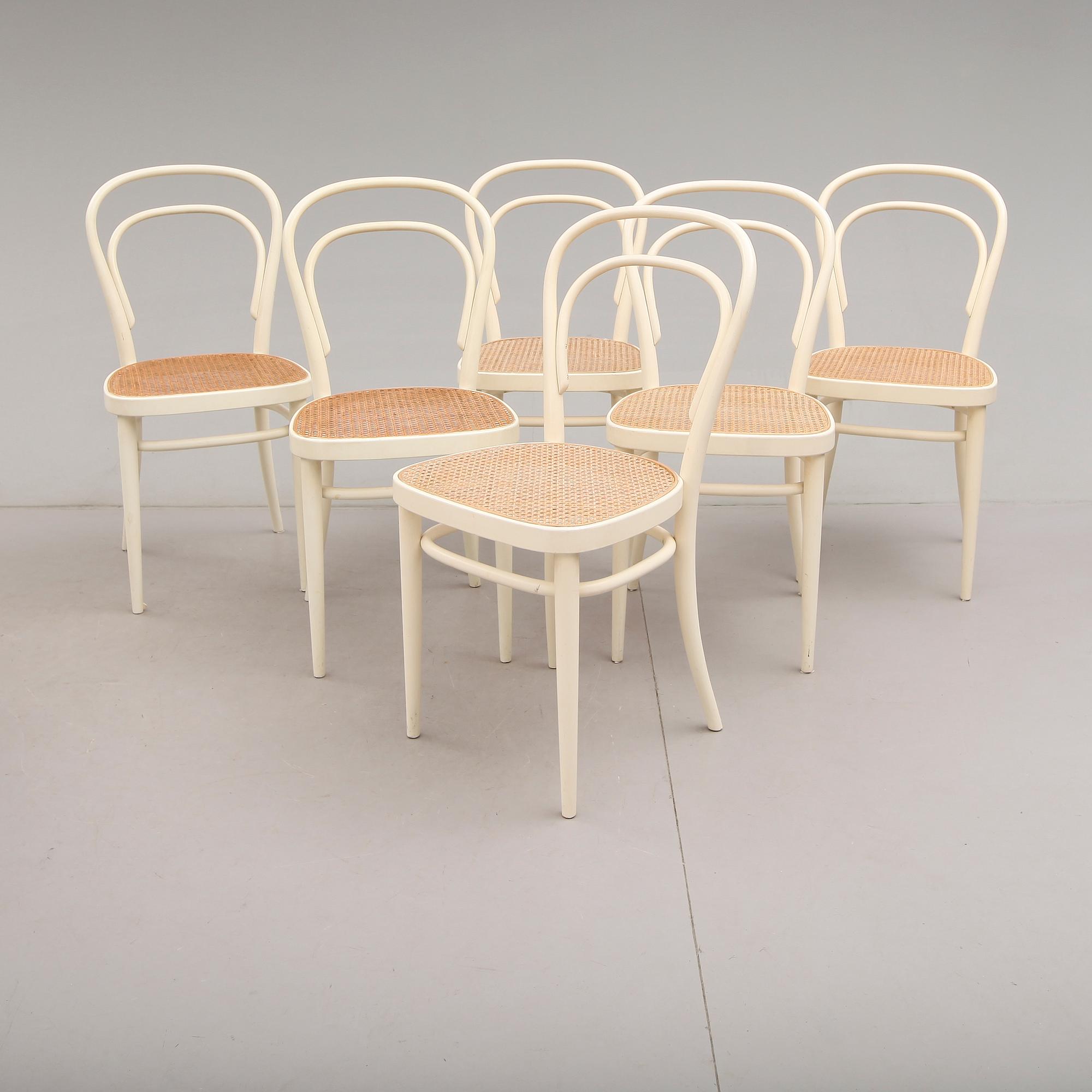 STOLAR, 6 st, Thonet, 1900-tal.