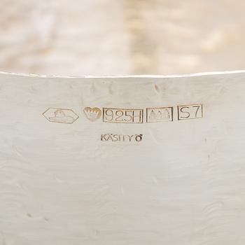 Tapio Wirkkala, A set of five silver bowls, Kultakeskus, Hämeenlinna 1970, 1971, 1978, 1979 and 2006.