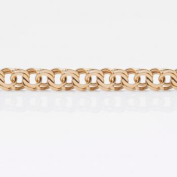 ARMBAND, 18K guld, svenska stämplar, 1971. Vikt ca 25 g.