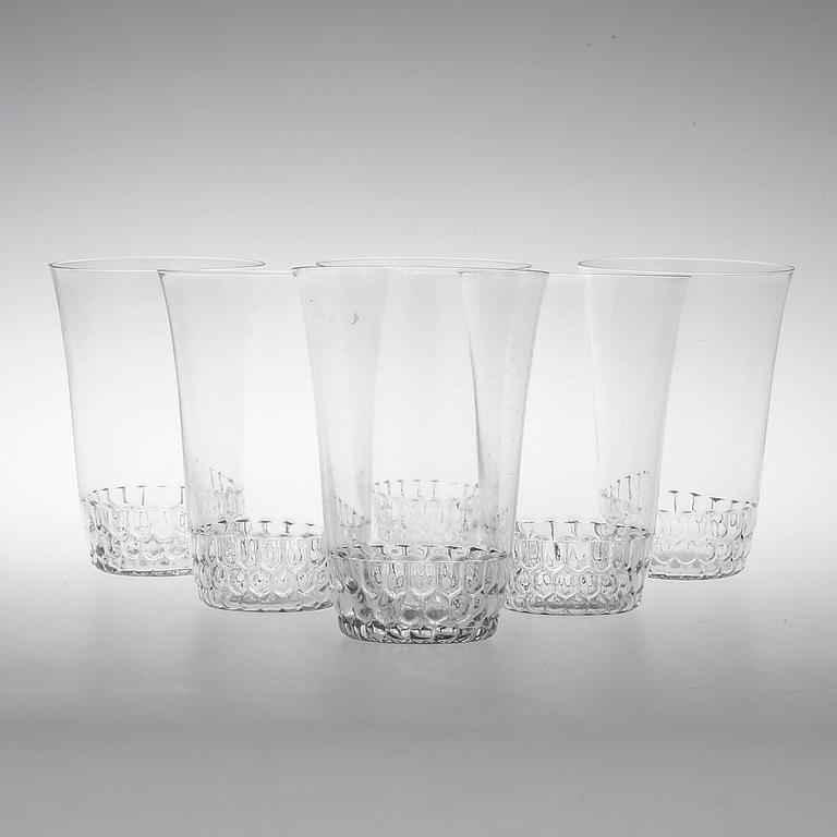 GLAS, 6 st, René Lalique, 1920/30-tal.
