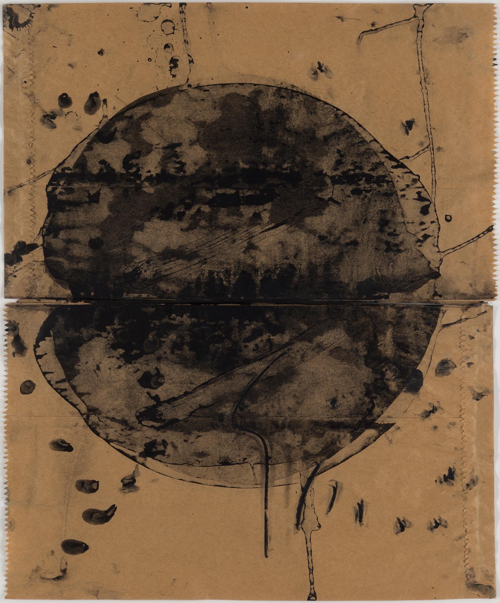 SERGE SPITZER, signed and dated. Mixed media.