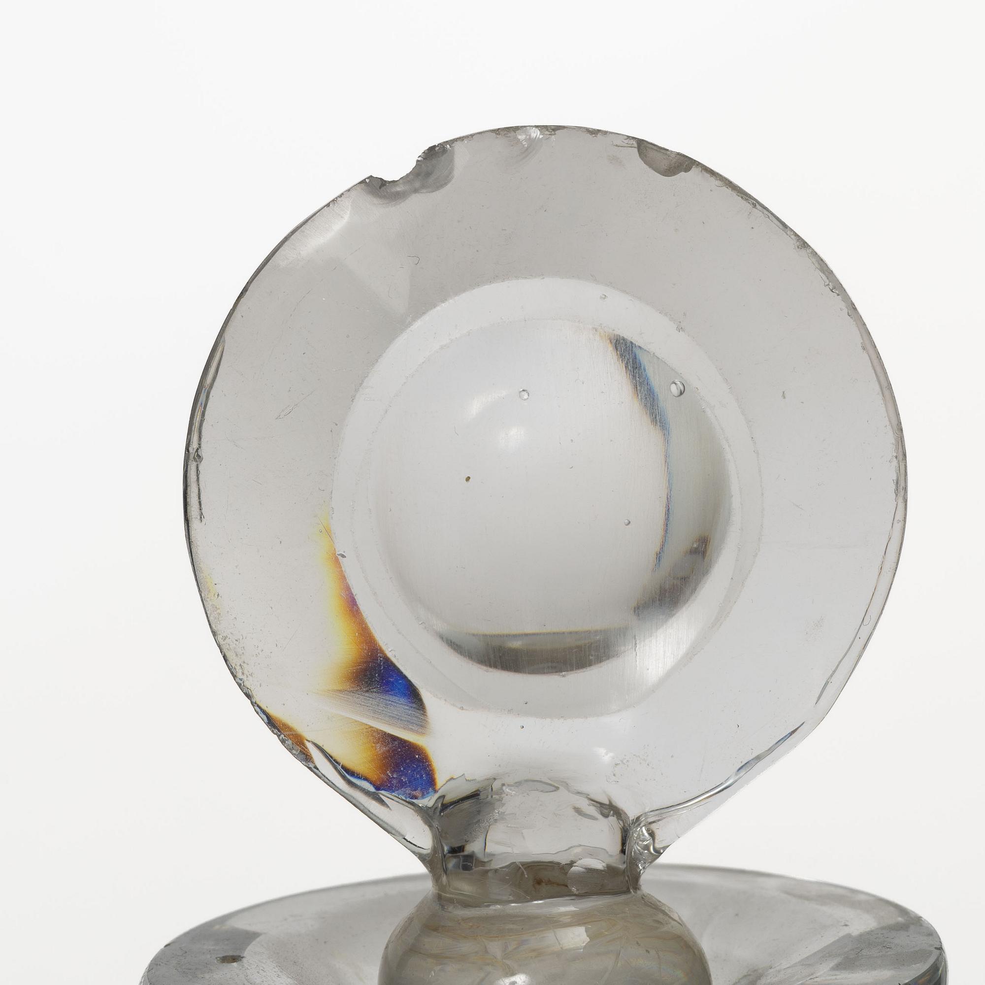 Karaffer, ett par, sannolikt England, glas, 1800-tal.