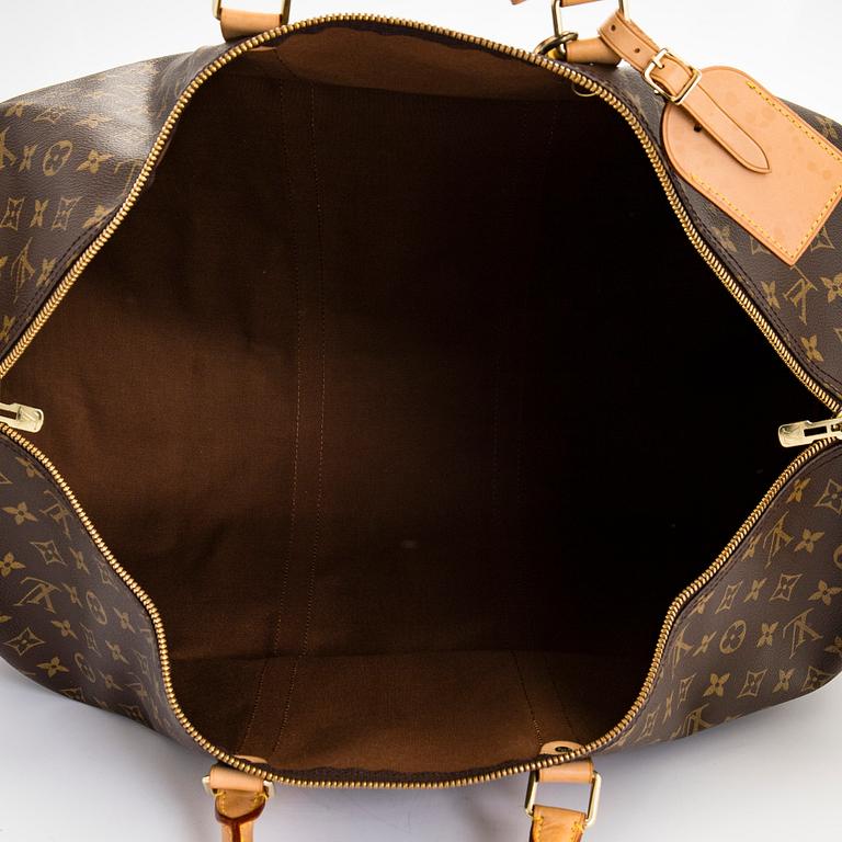Louis Vuitton, a Monogram Canvas 'Keepall 60 Bandoulière' weekendbag.