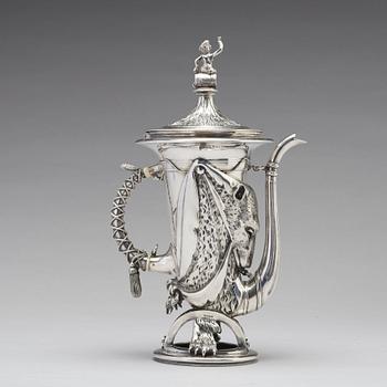 Jean-Baptiste Vaillant, kanna/pokal, silver, S:t Petersburg 1858.