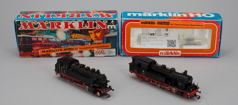 LOK, 2 kpl, Märklin Hamo 8306, 8396.