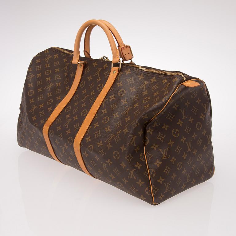 LOUIS VUITTON, "Keepall 55", VÄSKA.