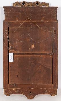 Spegel, sengustaviansk, omkring 1800.