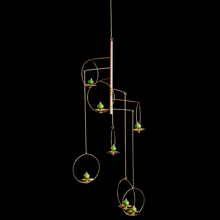 TIMO SARPANEVA, LJUSMOBIL, "Tulitus", Aarikka Finland, 1960-tal.