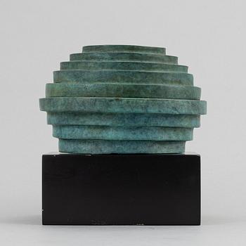 Bo Andersson, skulptur, signerad. Total höjd 12 cm (inkl bas).