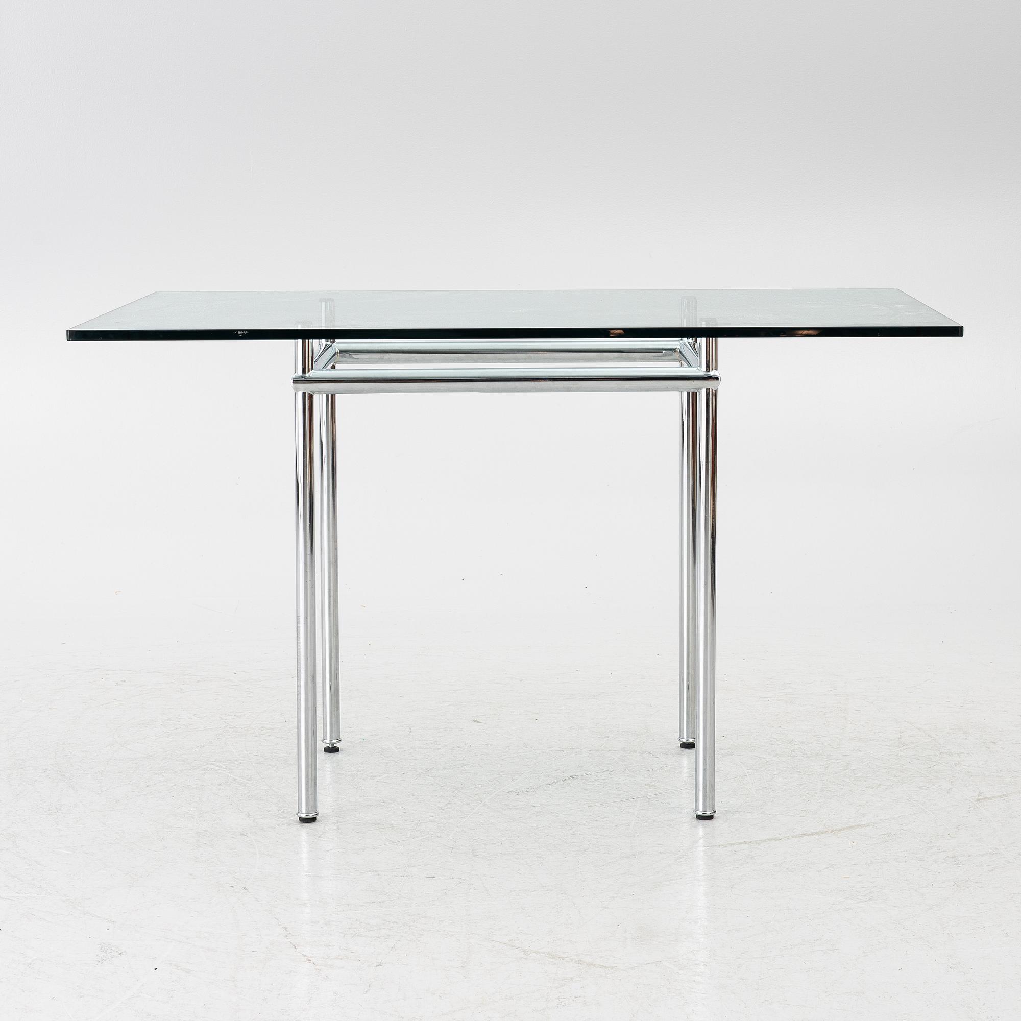 Le Corbusier (Charles-Édouard Jeanneret), a dining table, 'LC 12 La Roche', Cassina.