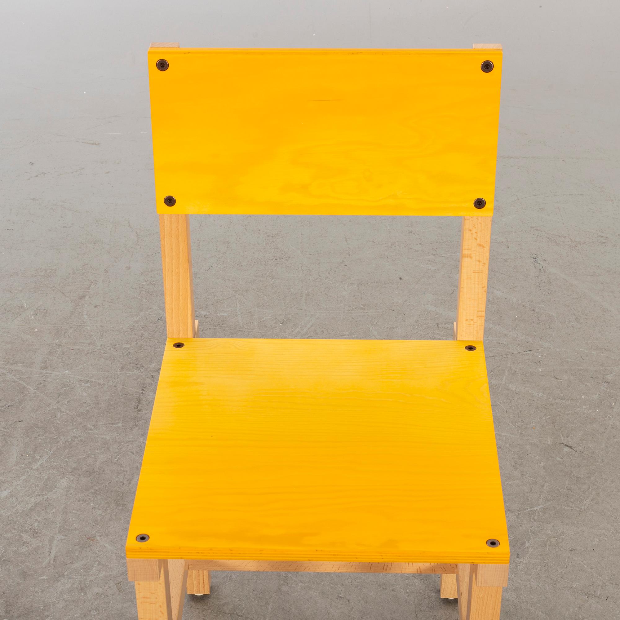 FREDRIK PAULSEN, "Röhsska"Designbaren, chair, Blå Station 2020, Chair 61/102.