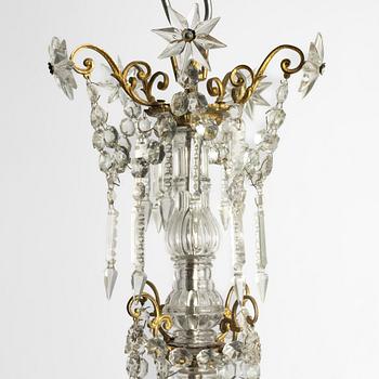 Chandelier, late 19th-century, Oscar II period.