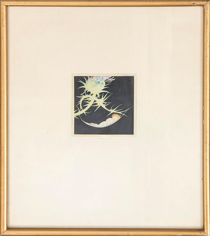 Einar Nerman, 9 pcs., 1915.