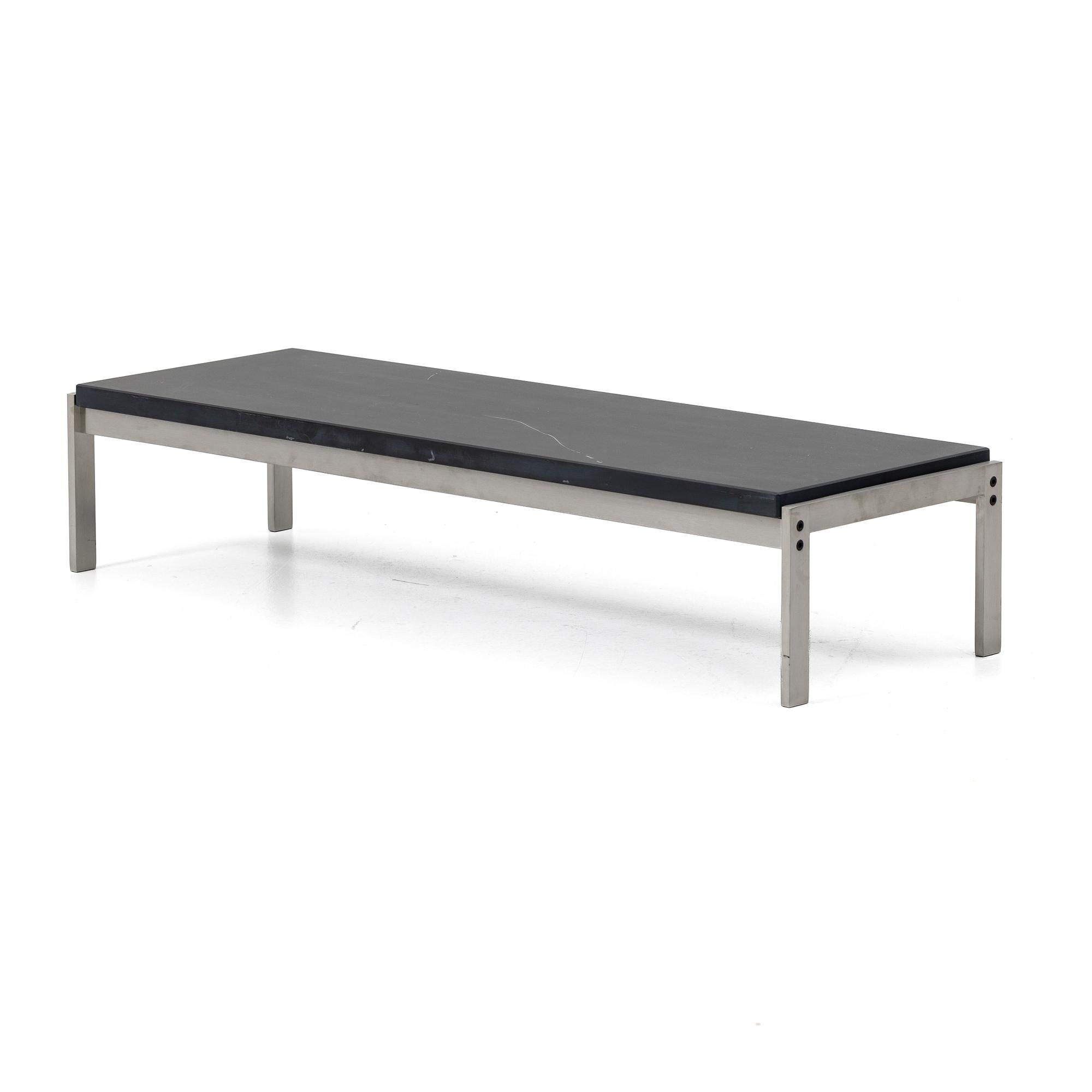 Poul Kjaerholm, Side table, “PK62”, Fritz Hansen, Denmark, 2018.