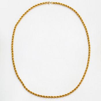 An 18K gold Cordell necklace,