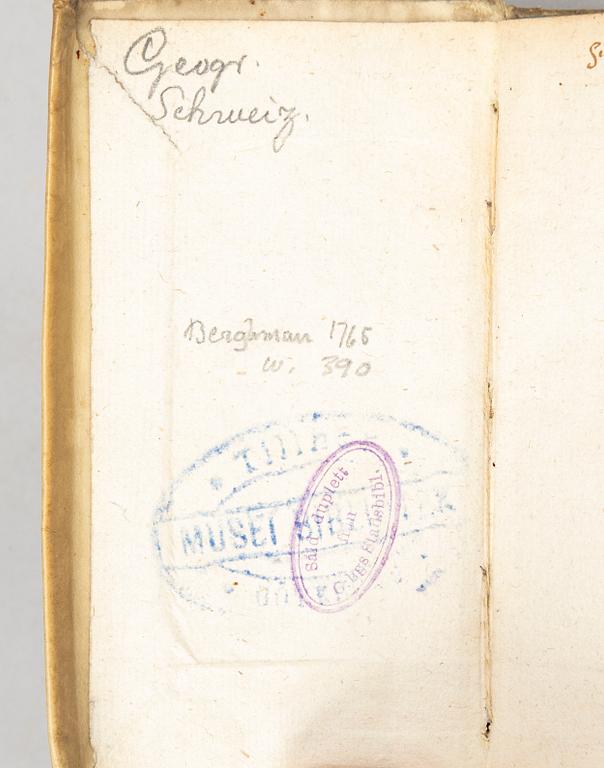 Elzevirs 1627, 1633 (Switzerland, The Alps) (2 vol).