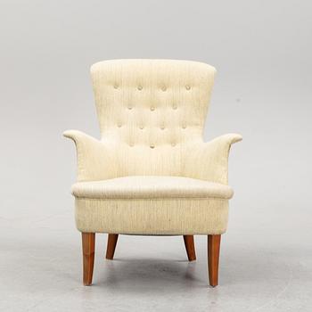 Carl Malmsten, soffa "Konsert", fåtölj "Cirkus" och fåtölj "Gamla Stan".