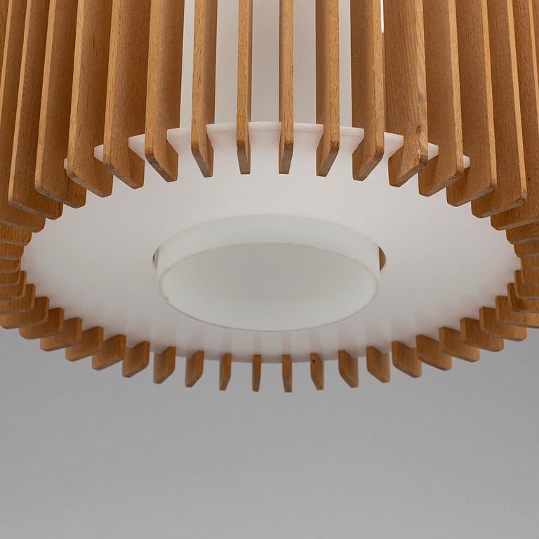 HANS-AGNE JAKOBSSON,a 'T 485' ceiling lamp, Markaryd 1960's.