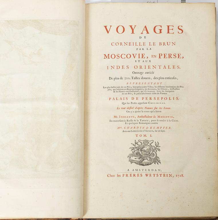 With numerous large, beautiful engraved plates.