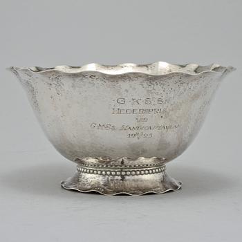 PARTI SILVER, 6 delar, bl a Johan Malmstedt, Göteborg, 1804. Tot vikt 400 g.