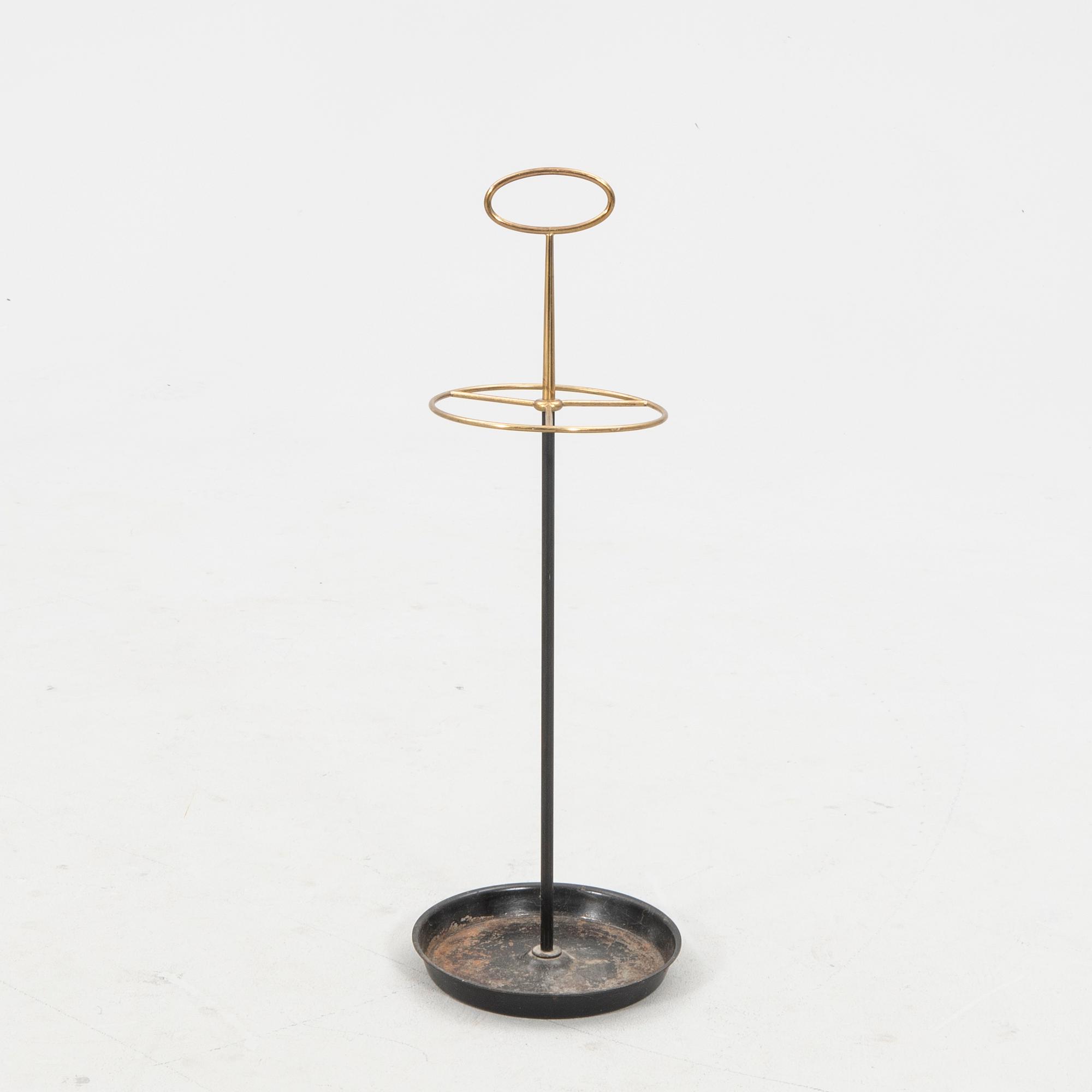 Gunnar Ander, umbrella stand, Ystad Metall, second half of the 20th century.