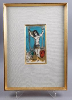 MARC CHAGALL, färglitografi, osign.