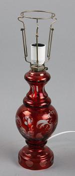 BORDSARMATUR, glas, 1900-tal.