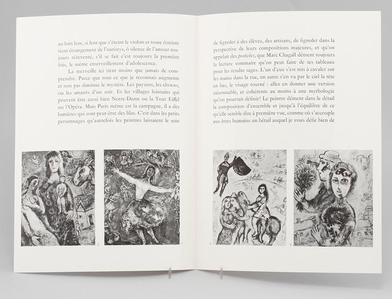HÄFTE, "Derrière le miroir - Chagall", Maeght, Paris, 1972.
