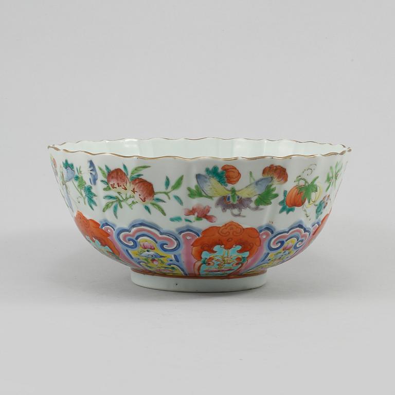 SKÅL, porslin, Kina, 1800/1900-tal.