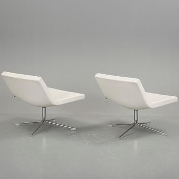 FÅTÖLJER, ett par, "Bond", Jean-Marie Massoud, Offecct, 2000-tal.