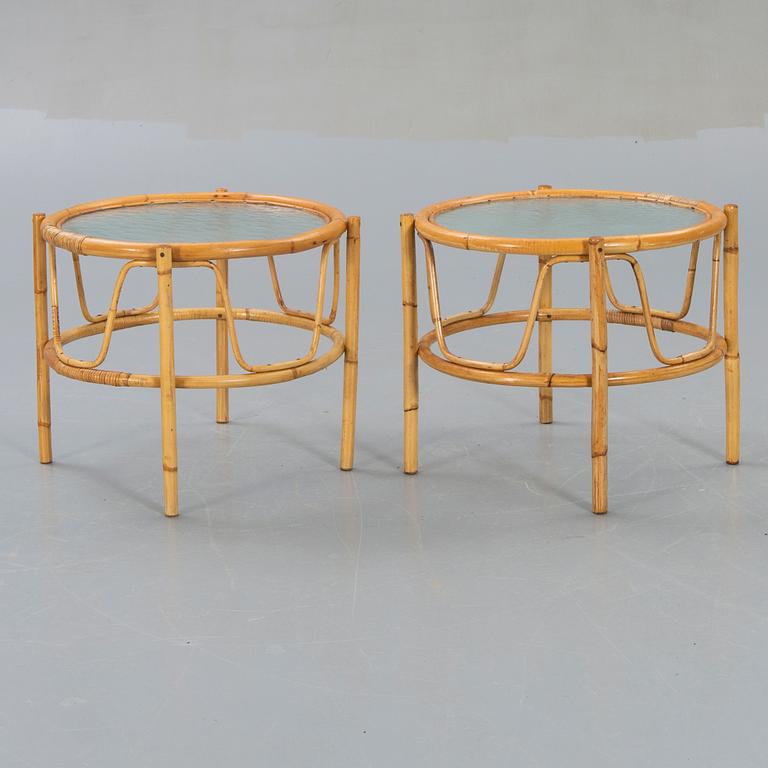Sidobord, 2 st, 1950/60-tal.