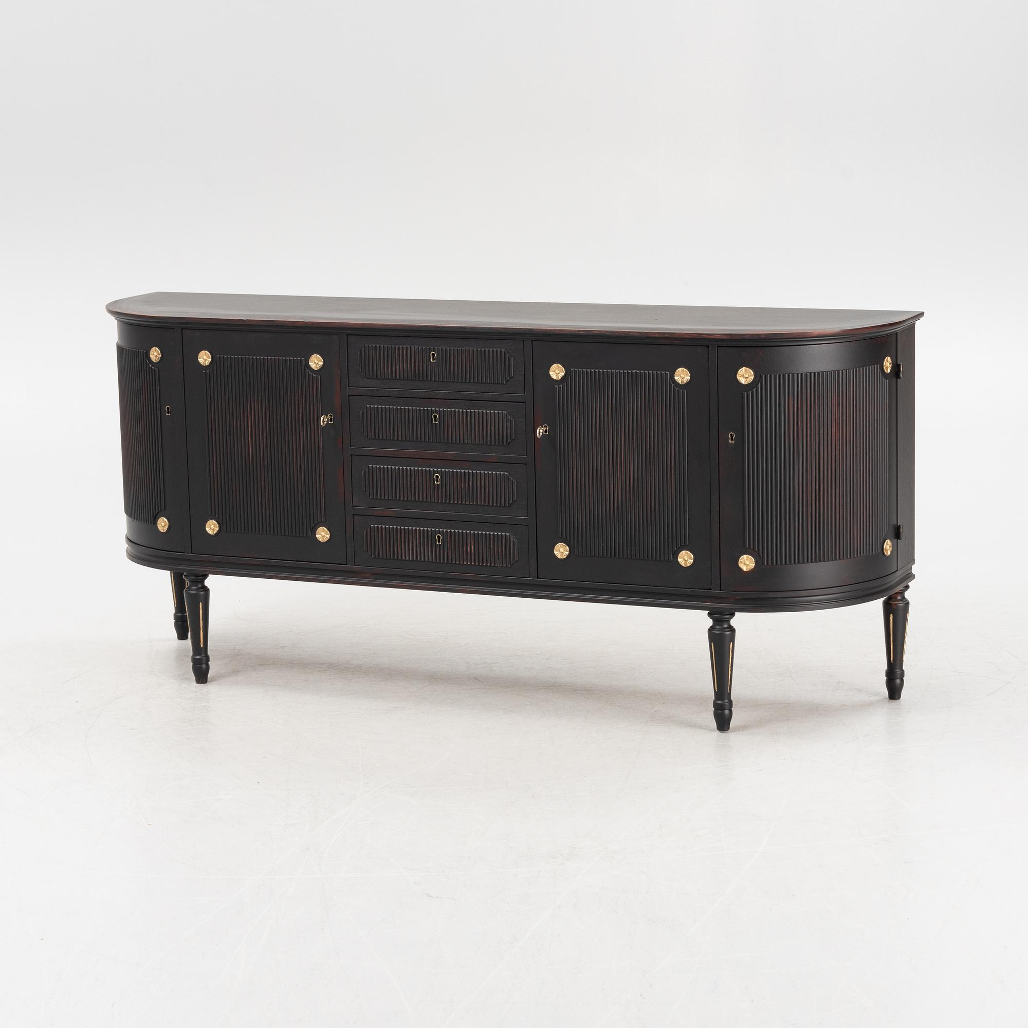 Sideboard, gustaviansk stil, 1900-talets andra hälft.