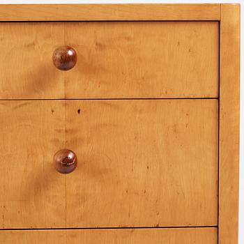 Axel Larsson, a Swedish Modern drawer, from the "1000 series", Svenska Möbelfabrikerna Bodafors, 1930s.