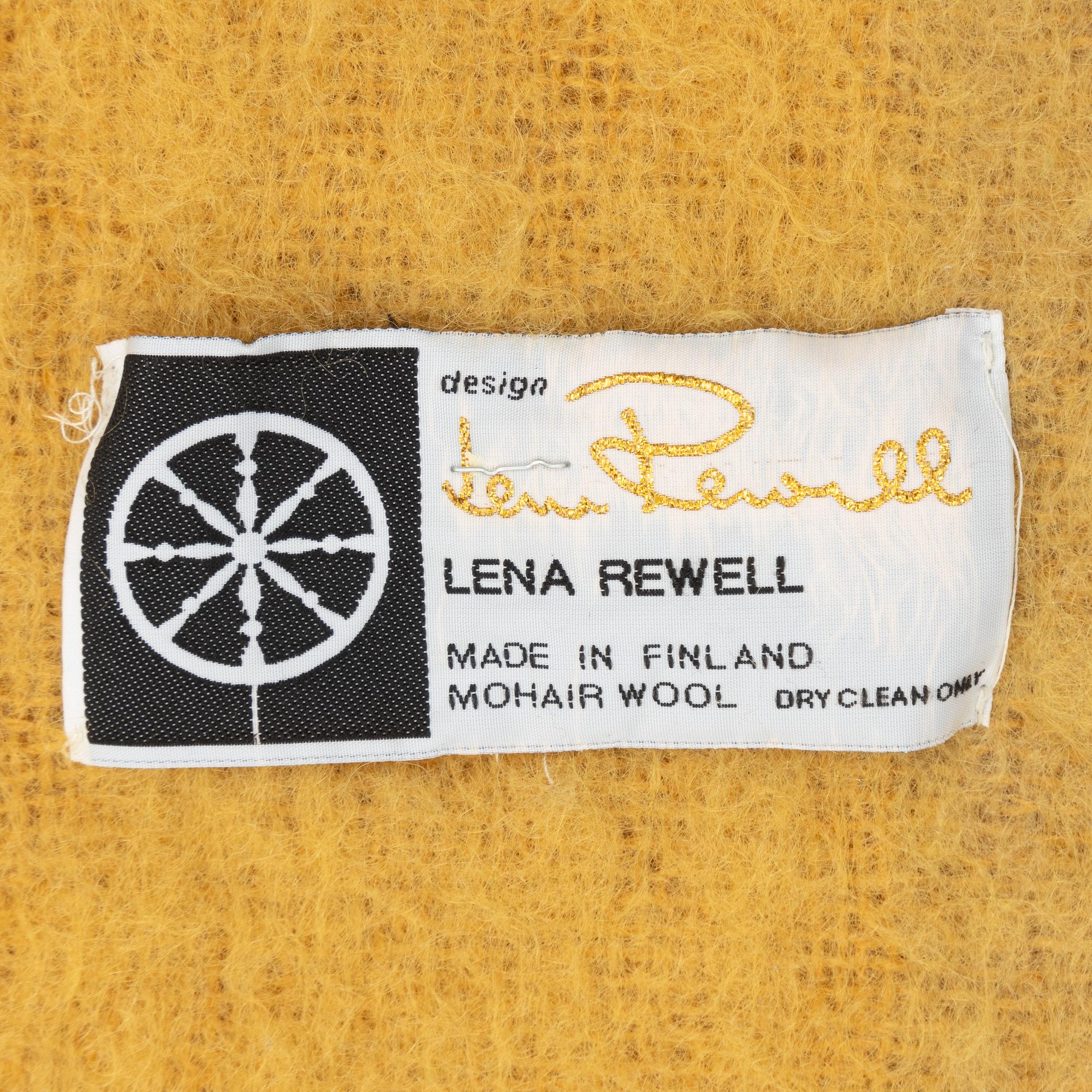 Lena Rewell, a blanket, 'Throw Mohair', Svenskt Tenn.