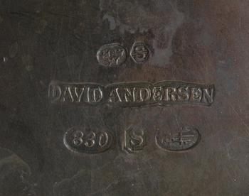 KANNOR, ett par, nysilver.
Proveniens: Git Gay.