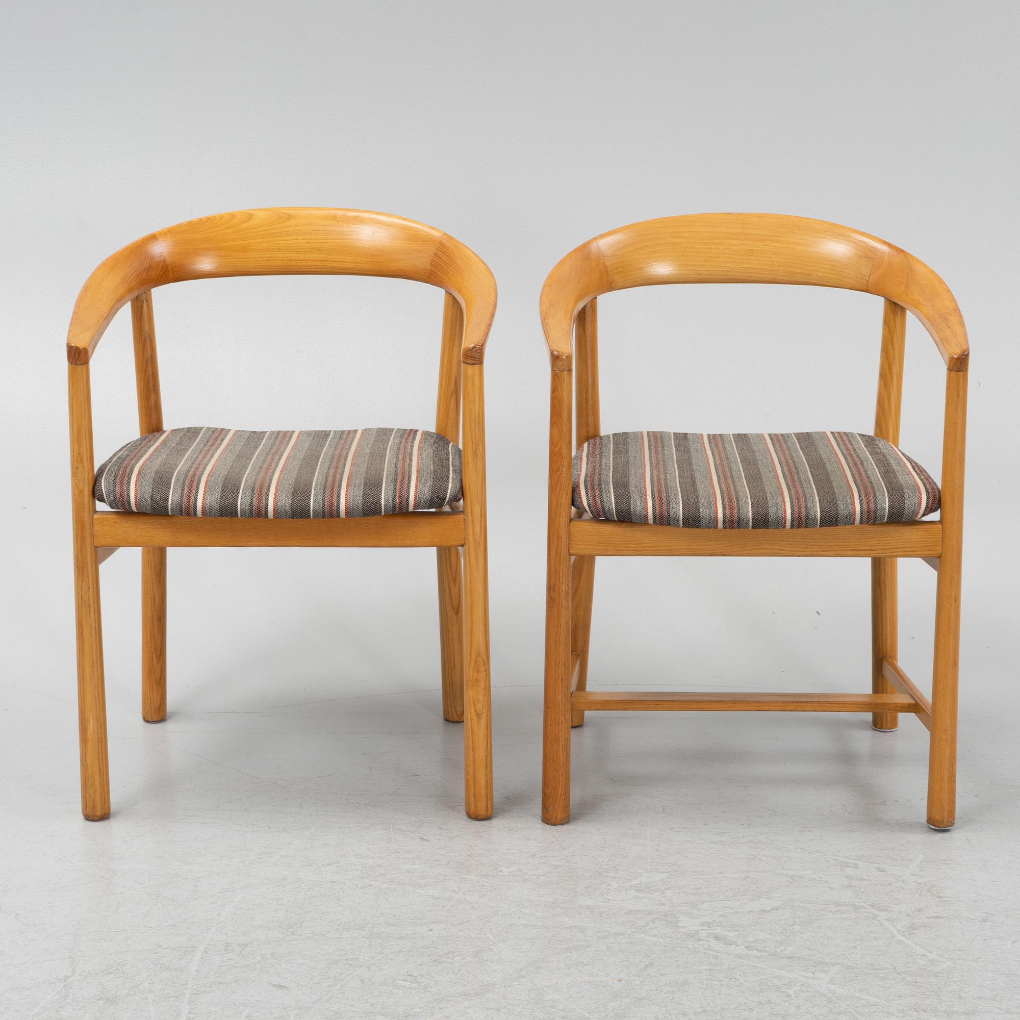 Carl-Axel Acking, stolar, ett par, "Tokyo", Triva-serien, Nordiska Kompaniet, 1960-tal.