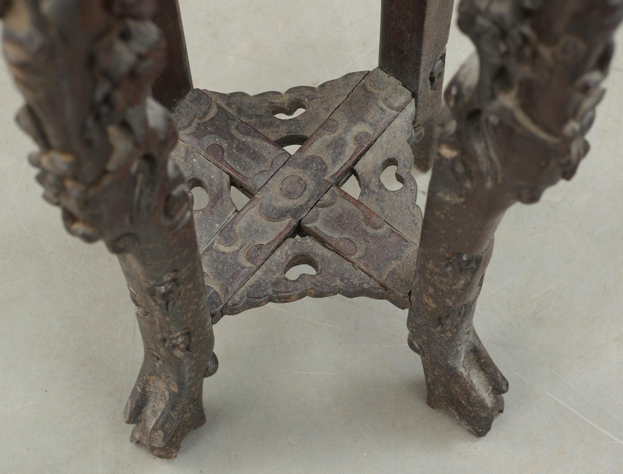 PIEDESTAL, Kina, 1800-tal.