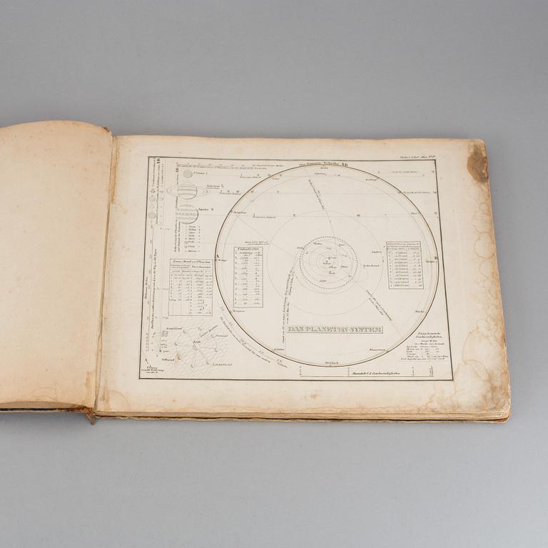 ATLAS, "Stieler´s Schul-Atlas", 1800-talets mitt.