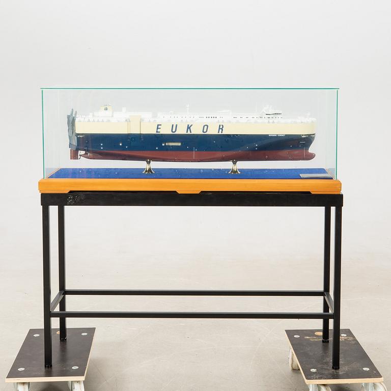 Fartygsmodell "Morning Cornet", Hundai Sahmo Heavy Industies Company LTD. 2007.