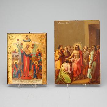 IKONER, 2 st, 1900-tal.