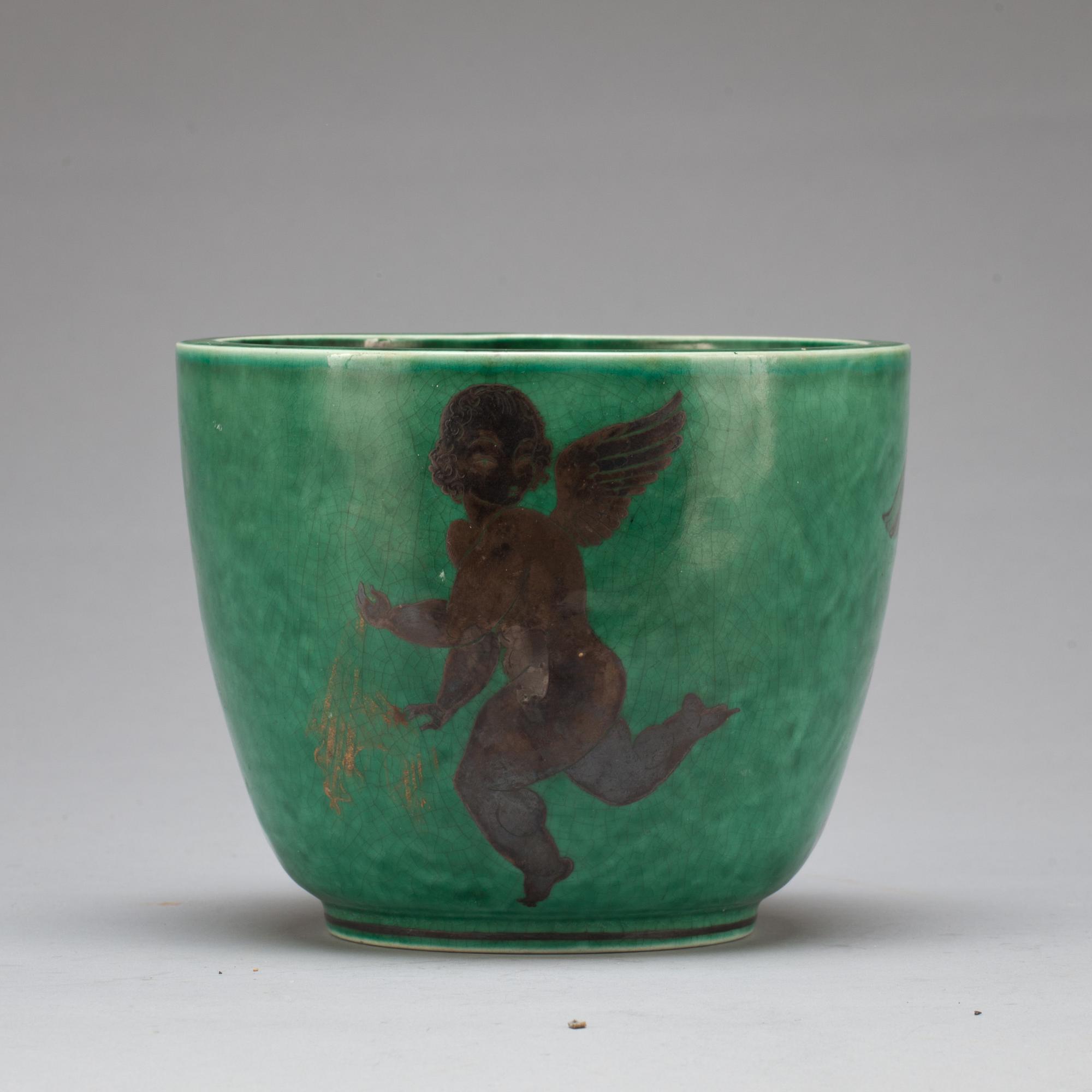 YTTERFODER, stengods. "Argenta". Wilhelm Kåge, Gustavsberg.