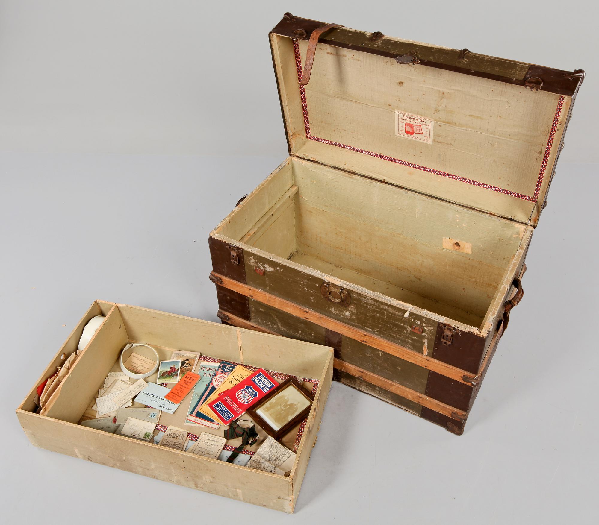 KOFFERT, 1900-talets första hälft.