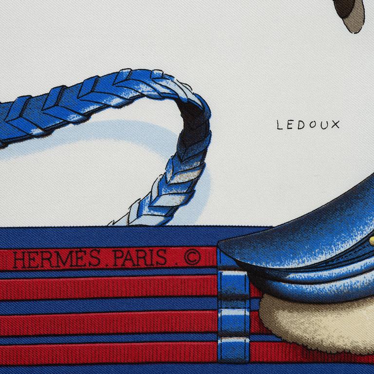 Hermès, scarf, "Jumping".