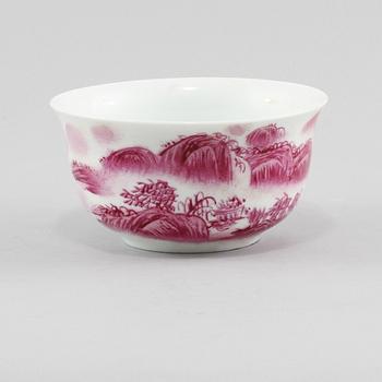 SKÅL, porslin, Kina, modern tillverkning.