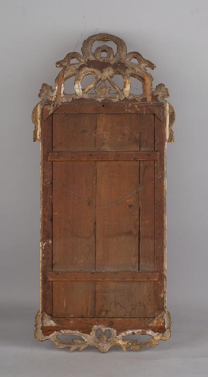 A late Gustavian 18th Century mirror.