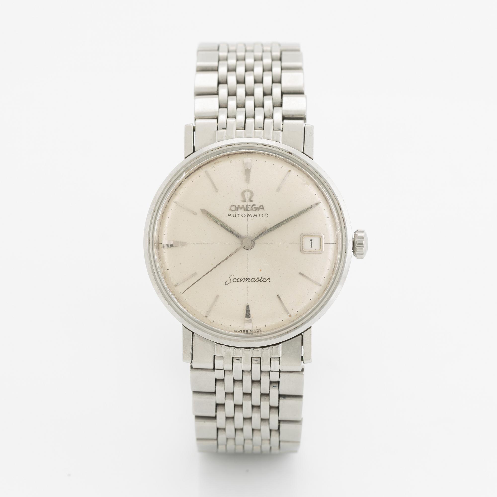 Omega, Seamaster, wristwatch 34 mm.
